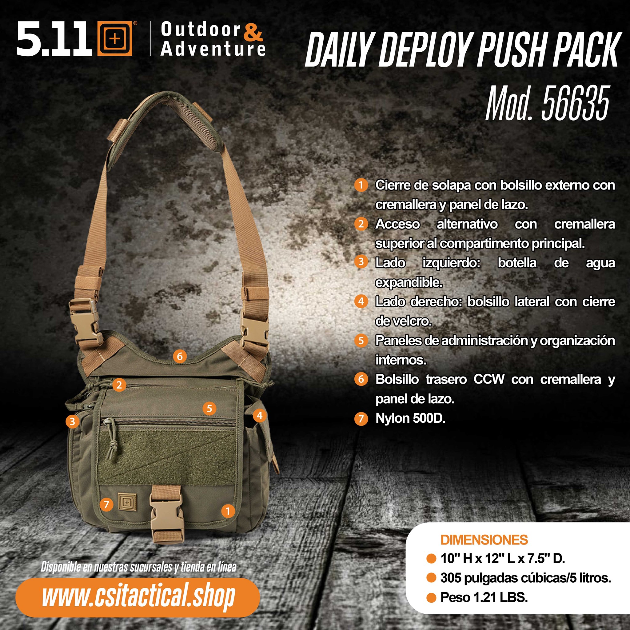 DAILY DEPLOY - Academia CSI Tactical